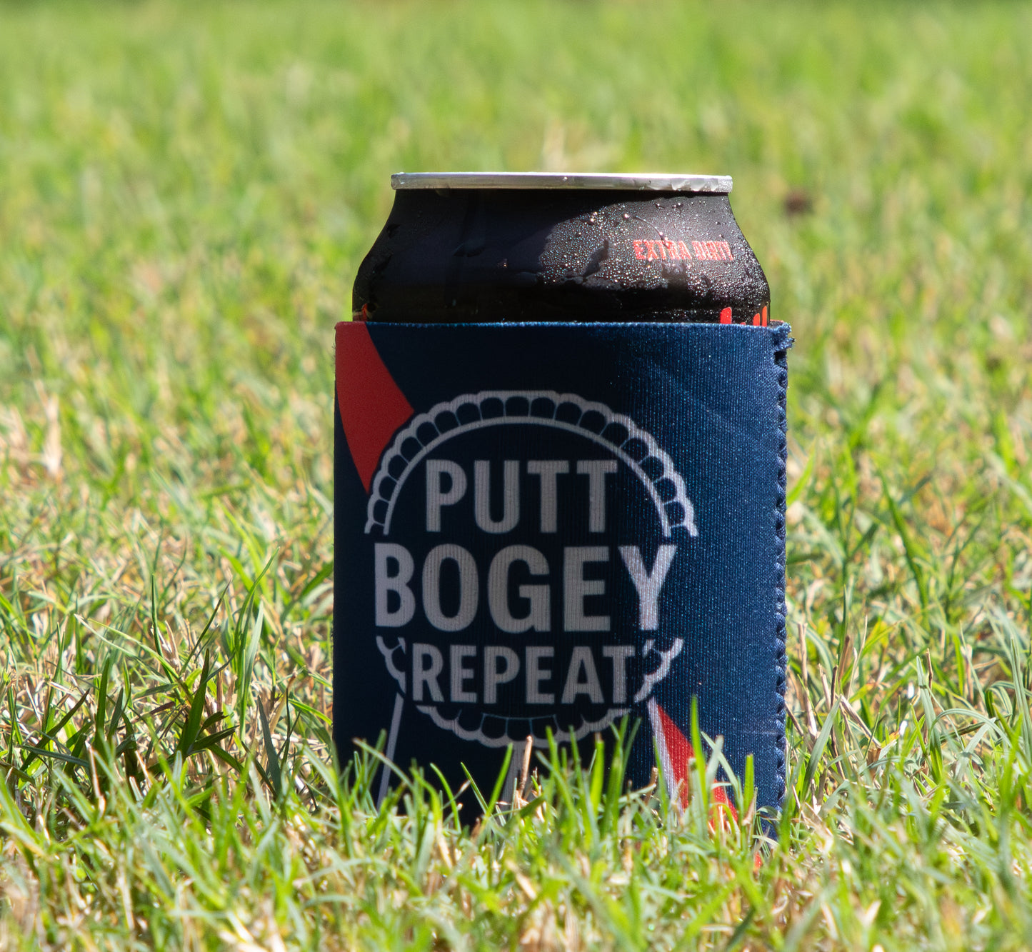 Golf Koozie, drink Koozie, full view