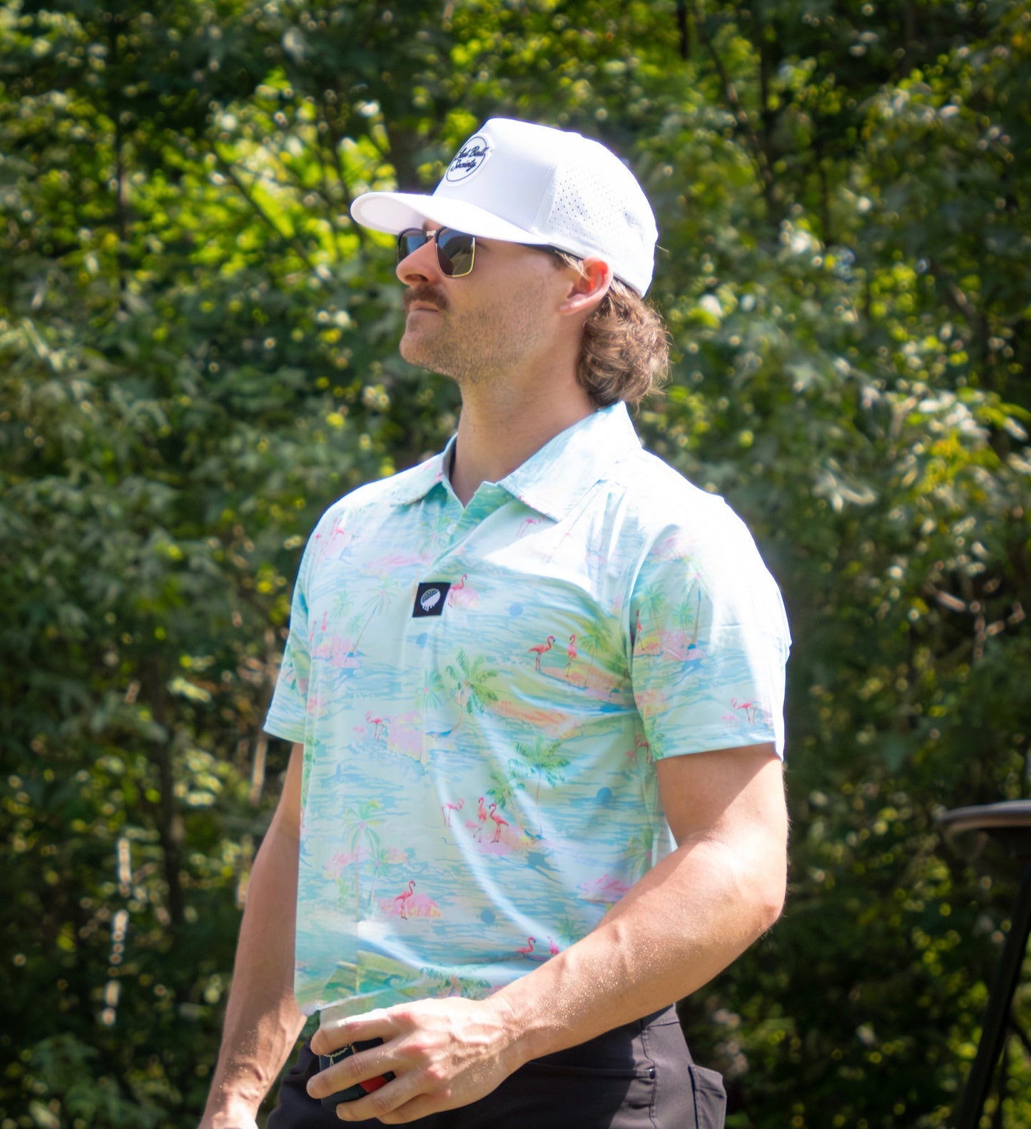 Golf Polo, Golf apparel, side view 