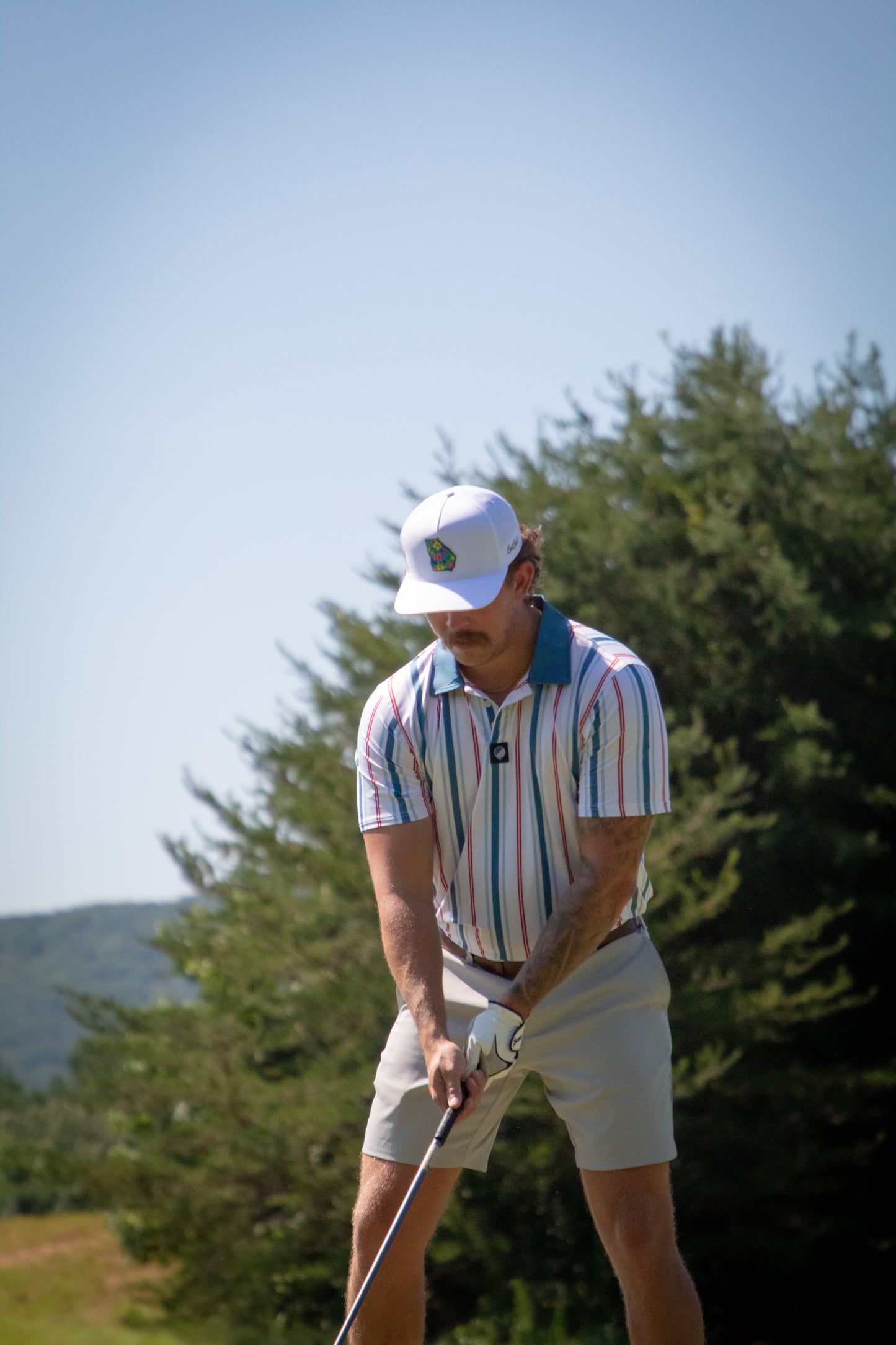Golf Polo, golf apparel, side view